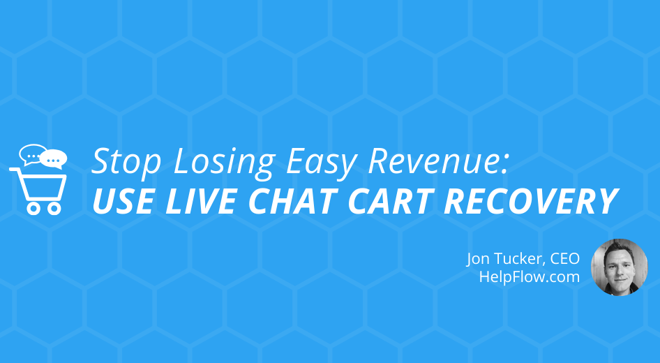 Live Chat Cart Recovery